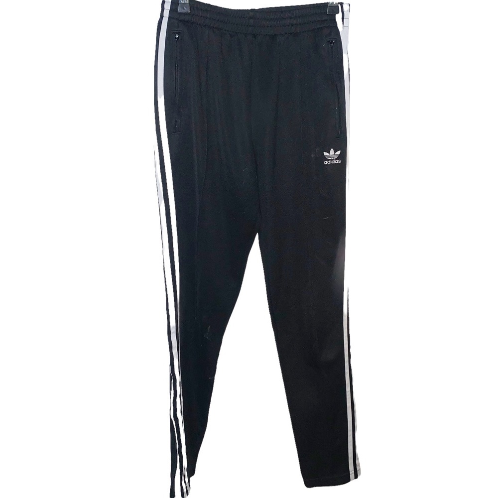 ADIDAS ADULT Small Jogger Athletic Track Pants BLACK